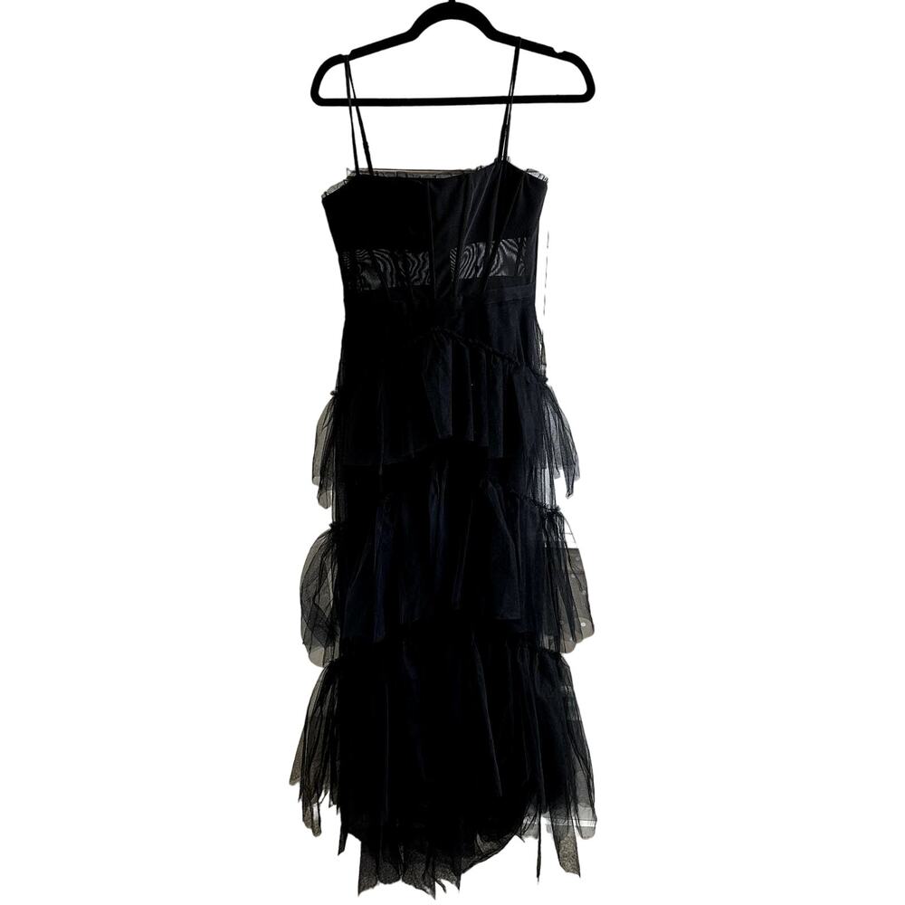 BCBGMaxAzria Corset Tulle Gown - Picture 3 of 5